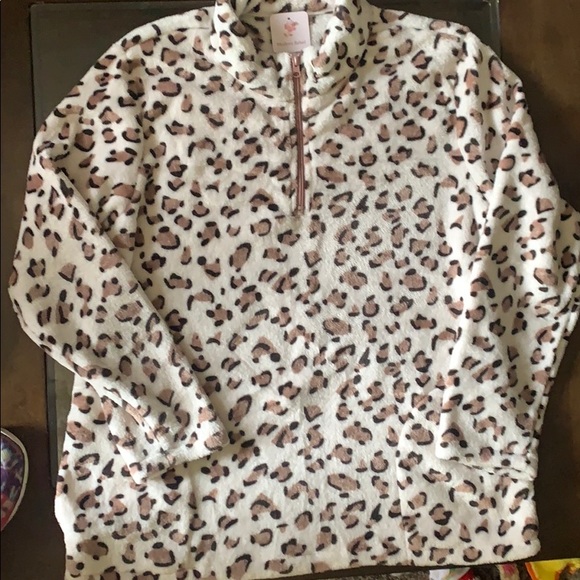 Sweaters - Leopard Sweater